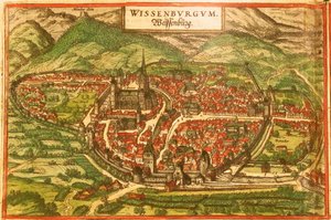 Wissembourg, Witte kasteel, Elzas