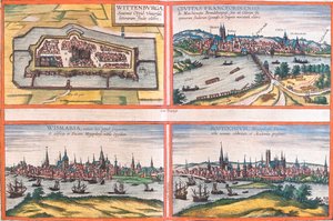 Wittenberg, Frankfurt, Wismar, Rostock, Duitsland