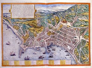 Napels (Atlas van Braun & Hogenberg)