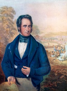 Robert Moffat, de apostel van Bechuana (kleurenlitho)