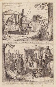 De Gelaarsde Kat door George (after) Cruikshank