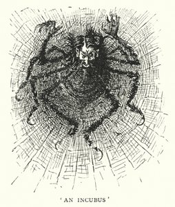 Illustratie voor Trilby door George du Maurier (gravure)