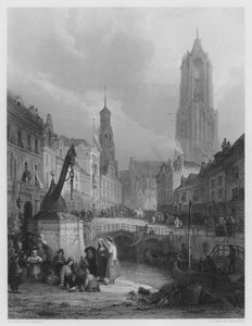 Utrecht, van het schilderij in de Vernon Gallery