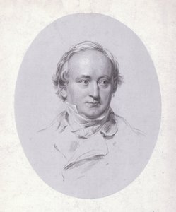 Christian Karl Josias von Bunsen, Duitse diplomaat en geleerde (gravure) door George (after) Richmond