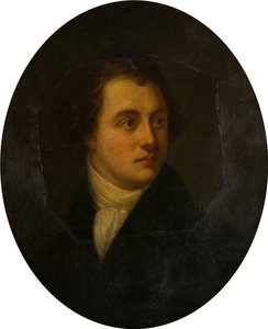 Portret van een onbekende heer, ca. 1807-19 door George (attr.to) Harlow