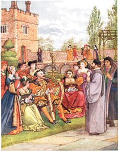 De ballade van de koning, illustratie uit 