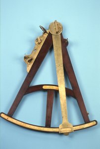 18-inch Hadley kwadrant of octant, c.1760