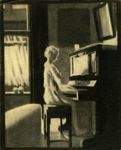 Dorothy speelt piano, 30 november 1931