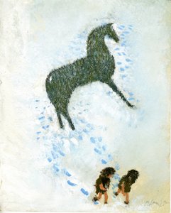 Geen wit paard door George Adamson