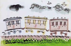 De stoomtrein, deel II, 1952 door George Adamson