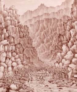Khoord Caubel Pass door George Alfred Croly