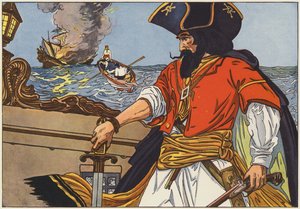 Zwartbaard, de beroemdste piraat van de Atlantische kust