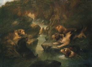 Otterjacht, 1867 door George Armfield