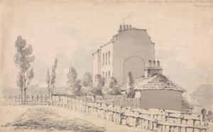 Lamb Farm bij Hackney, de Residentie van Hick? Richmond Road door George Arnald