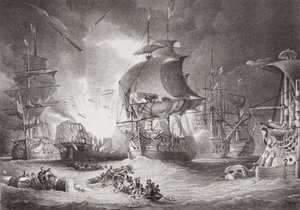 De Slag bij de Nijl, 1 augustus 1798, uit 