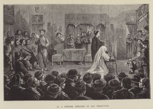 In een Chinees Theater in San Francisco door George Augustus Sala