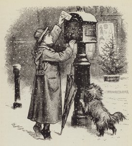 Een brief posten door George Augustus Sala