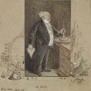 De butler door George Augustus Sala