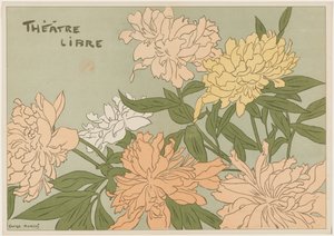 "Myrane" en "Les Chapons" (Programma voor Théâtre Libre) door George Auriol