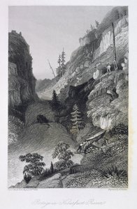 Portage in Hoarfrost River, 19 augustus 1833, uit 