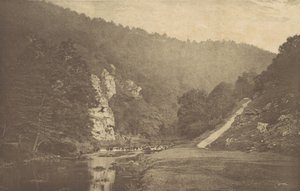 In Dove Dale, 1880s, gedrukt 1888 door George Bankart
