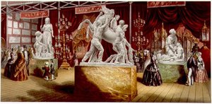 Beelden - Interieur Zicht van de Grote Tentoonstelling