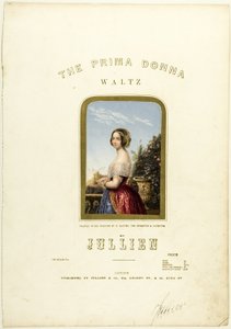 The Bride, cover voor The Prima Donna Waltz bladmuziek