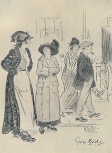 Costers, 1920 door George Belcher