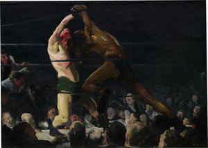 Beide leden van deze club door George Bellows