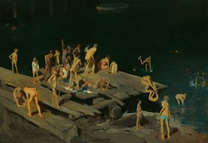 Tweeënveertig kinderen door George Bellows