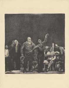 John L. Sullivan Introduceren door George Bellows