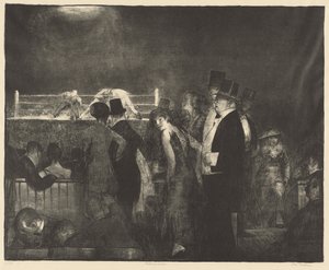 Voorbereidingen door George Bellows