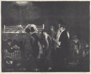 Voorbereidingen door George Bellows