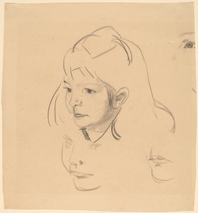 Studies van Jean door George Bellows