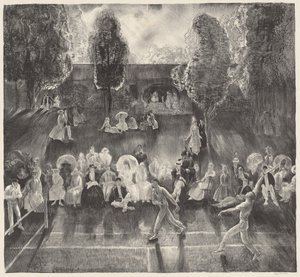 Tennis door George Bellows