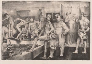 De douche door George Bellows