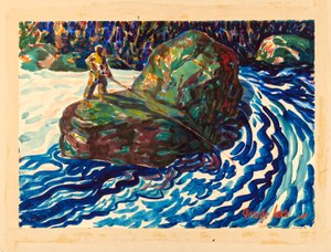 Gidsvissen door George Benjamin Luks