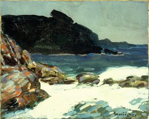 De Richel, Elizabeth, Maine door George Benjamin Luks