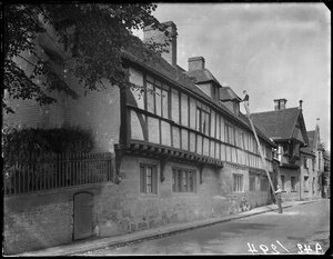 Bablake School, Hill Street, Coventry door George Bernard Mason