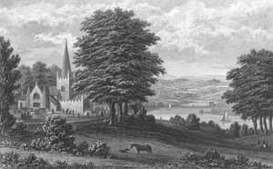 Whippingham Church, Isle of Wight, 1851 door George Brannon