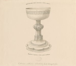 Teddesley Park - Kelk: pentekening, nd [?19e eeuw] door George Buckler