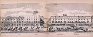 Panorama van Londen door George C Leighton