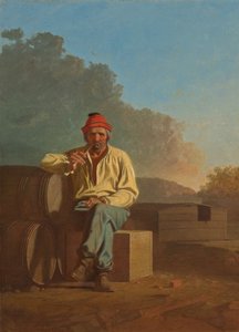 Mississippi Bootman door George Caleb Bingham