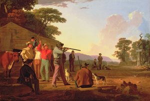 Schieten voor het Rundvlees, 1850