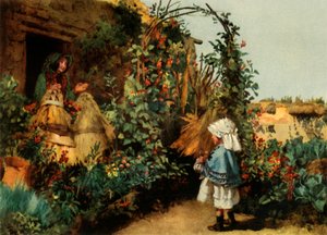 Een cottage tuin in Stapleford, Wiltshire (c1886, 1944)