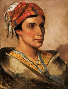 Brood, stamhoofd door George Catlin