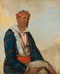 Cól-lee, een Bandleider, 1834 door George Catlin