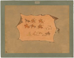 Facsimile van een Pawnee Doktersjas