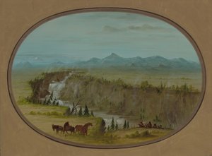 Watervallen van de Snake River, 1855-1869