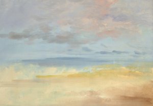Landschap Achtergrond, 1846-1848 door George Catlin